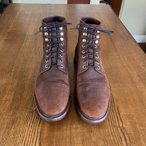 Parkhurst Footwear - The Richmond, rust waxy - men’s boot size 13 - Picture 3 of 8